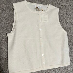 Cashmere cardigan - off white